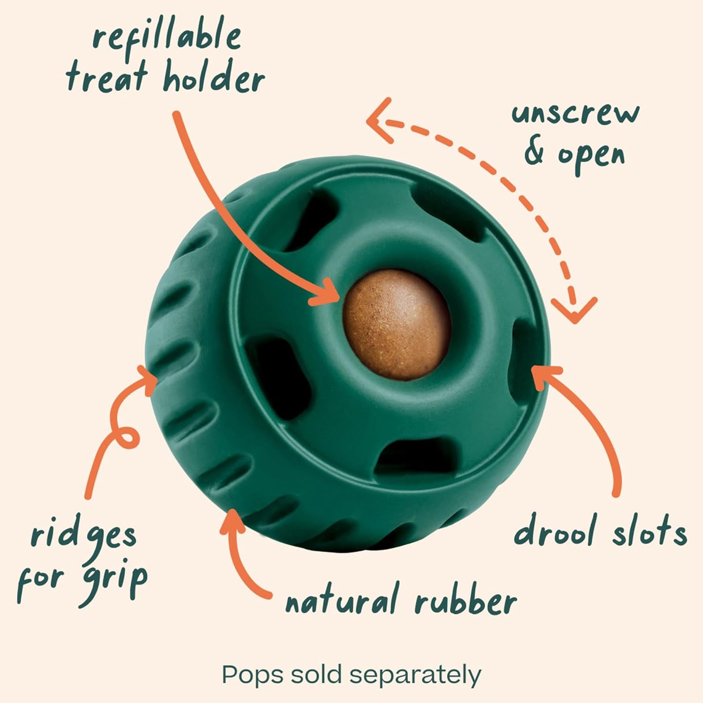 Pupsicle - Long-Lasting Interactive Dog Toy to Keep Your Pup Busy and Distracted - Safe for Dogs - Low-Mess Design - Dog Toys for XL Dogs 75 Lbs and Up