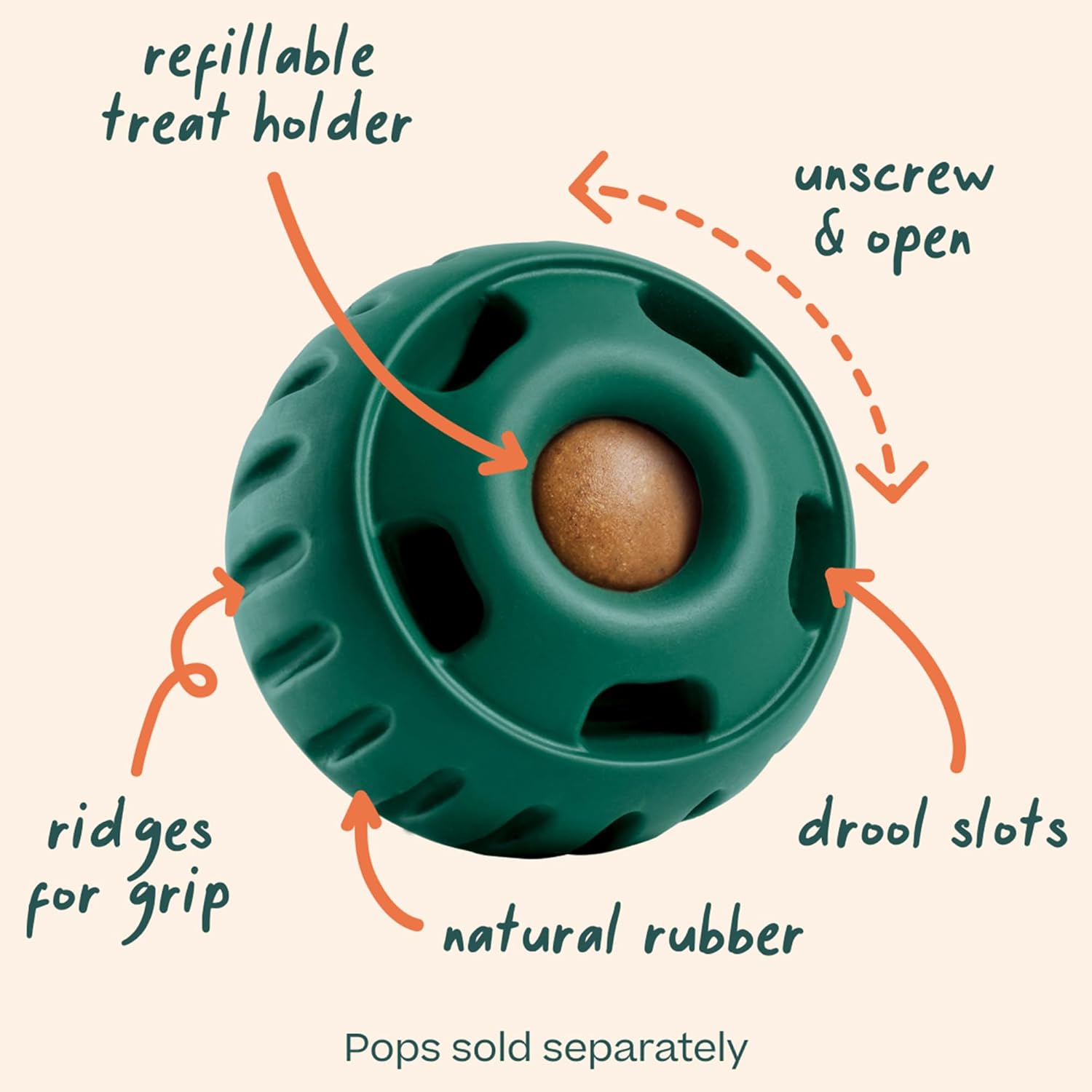 Pupsicle - Long-Lasting Interactive Dog Toy to Keep Your Pup Busy and Distracted - Safe for Dogs - Low-Mess Design - Dog Toys for XL Dogs 75 Lbs and Up