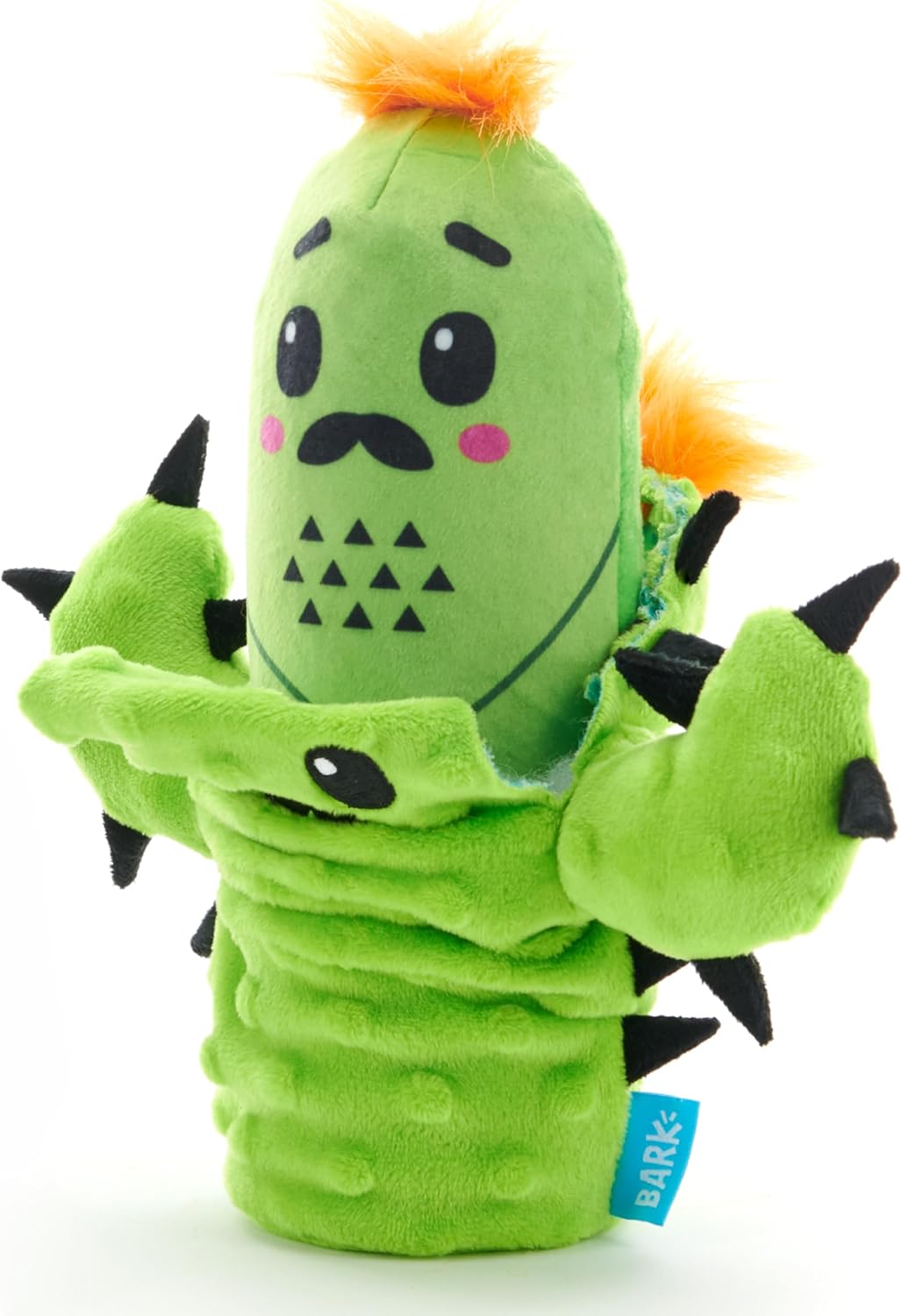 2 in 1 Interactive Plush Dog Toy - Rip and Reveal Toy for Dogs and Puppies - Stimulating Squeaky Pet Toys | Consuela Cactus (Small)
