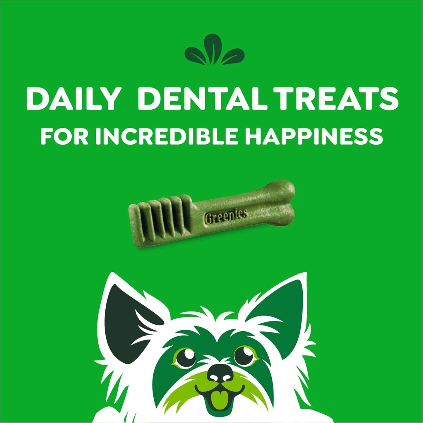 Original Teenie Dental Dog Treats, 12 Oz. Pack (43 Treats)