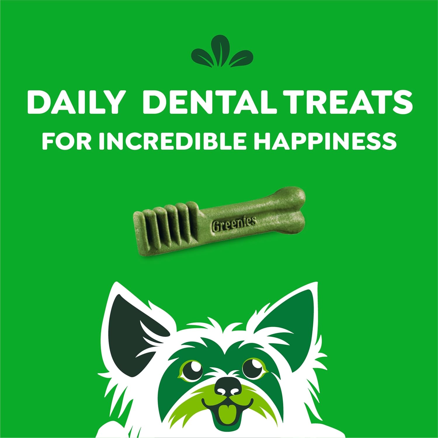 Original Teenie Dental Dog Treats, 12 Oz. Pack (43 Treats)