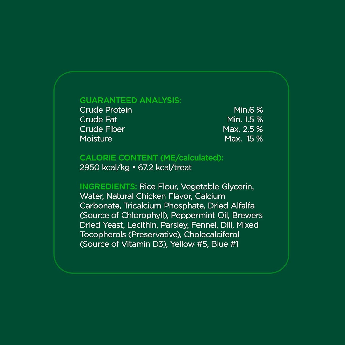 Dental Chews for Dogs, 40 Count, Vet-Recommended Mint-Flavored Dental Treats for Medium Dogs 25-50 Lbs, Dental Bones Clean Teeth, Fight Bad Breath, and Removes Plaque and Tartar