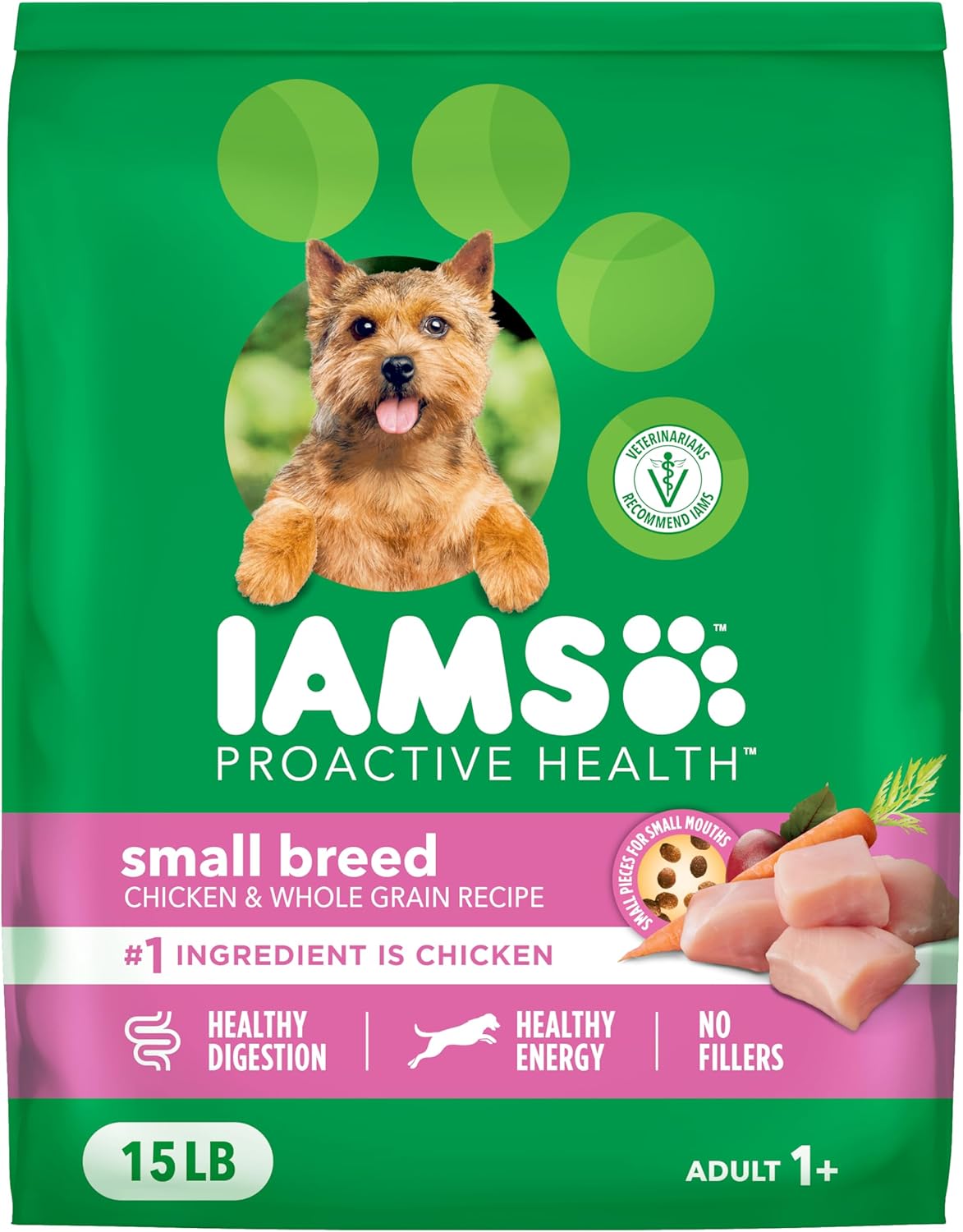 Proactive Health Small Breed Dog Food Dry with Real Chicken, 7 Lb. Bag