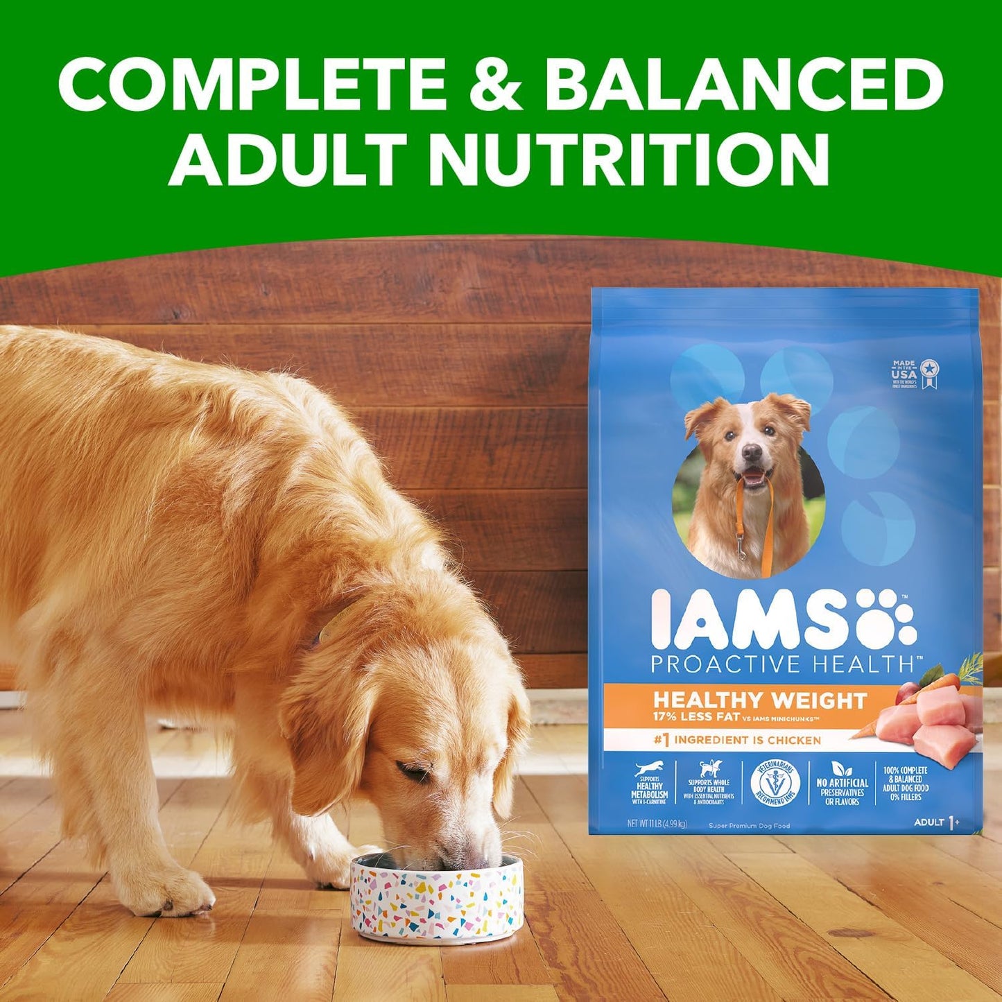 Proactive Health Healthy Weight Control Adult Dry Dog Food with Real Chicken, 7 Lb. Bag