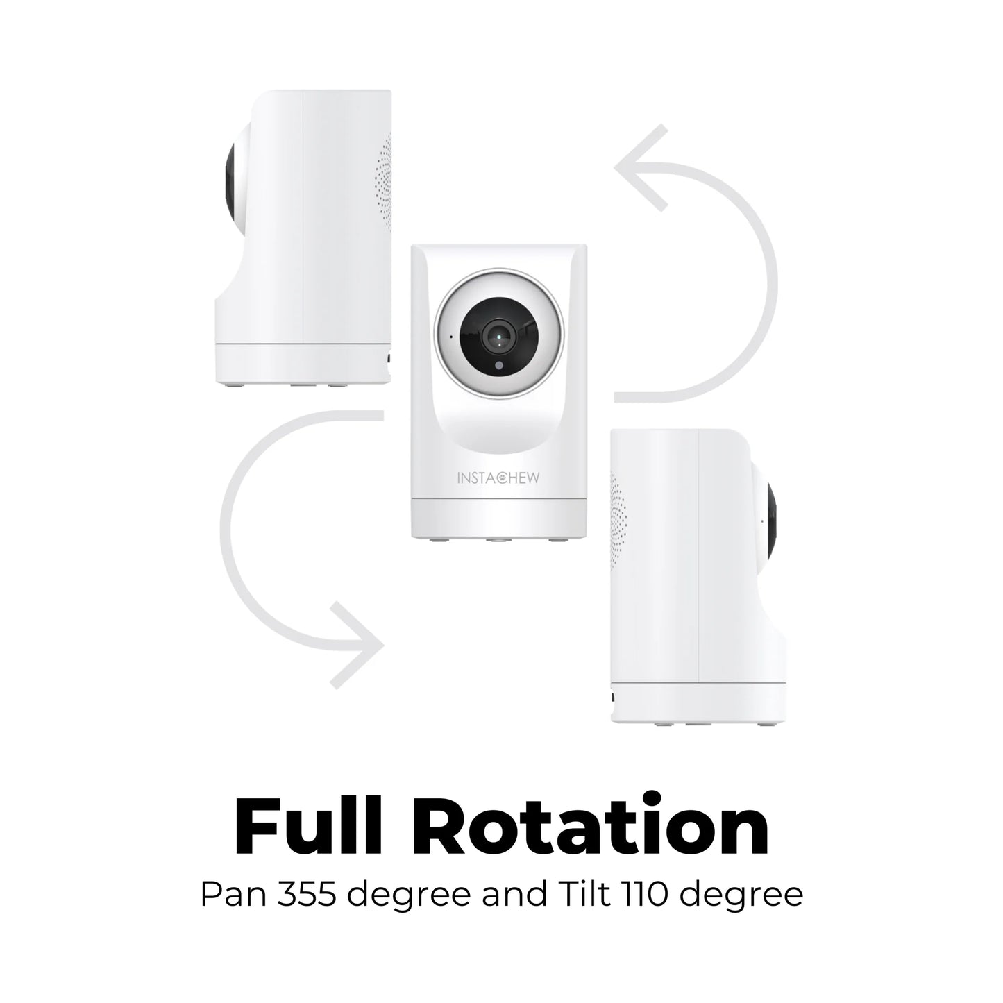 Purrsight 360° Smart Wireless Pet 1080P HD Video Camera 2-Way Audio Mobile App Indoor Security