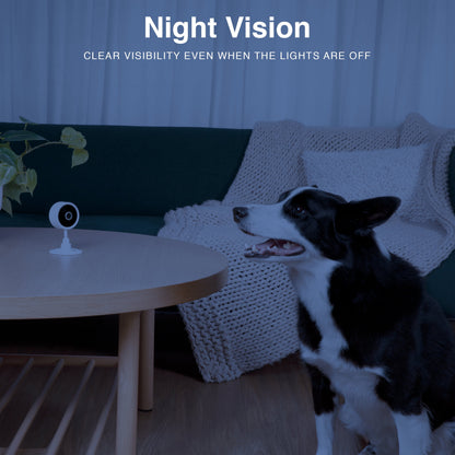 Purrsight Mini HD Wi-Fi Pet Camera, Indoor Security Camera for Cats and Dogs