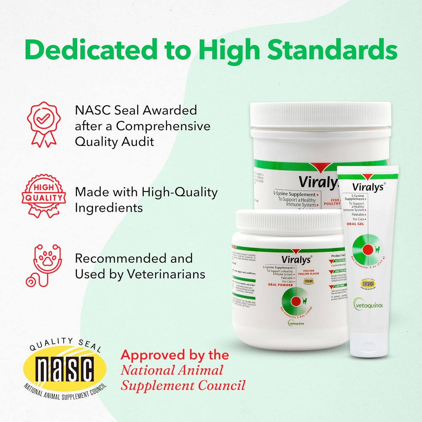 Viralys Daily L-Lysine Gel for Cats and Kittens, Maple Flavored Lysine Supplement for Cats and Kittens to Support Immune Health, Normal Eye Function and Respiratory Health, 5Oz