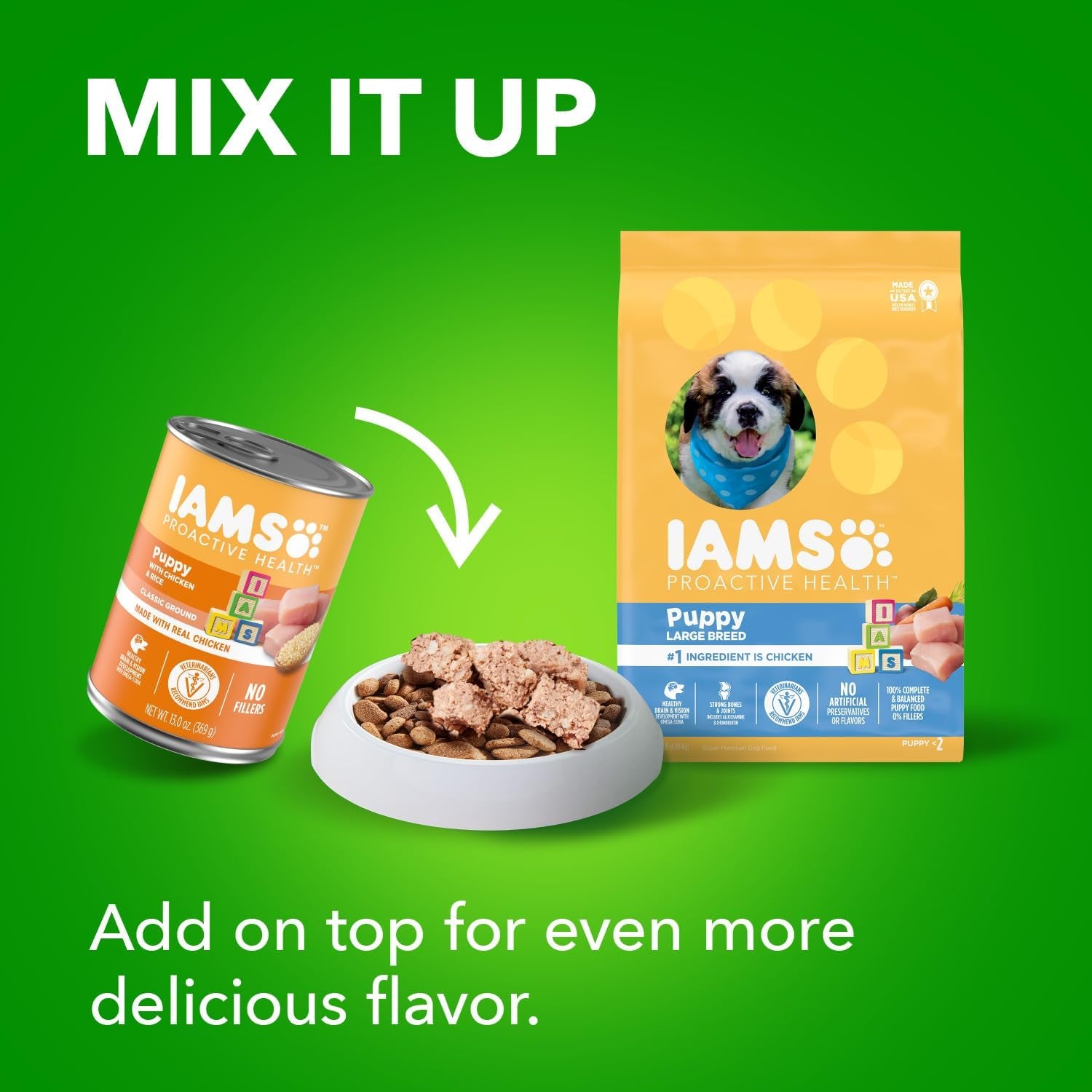 Proactive Health Large Breed Puppy Food with Real Chicken, 30.6 Lb. Bag