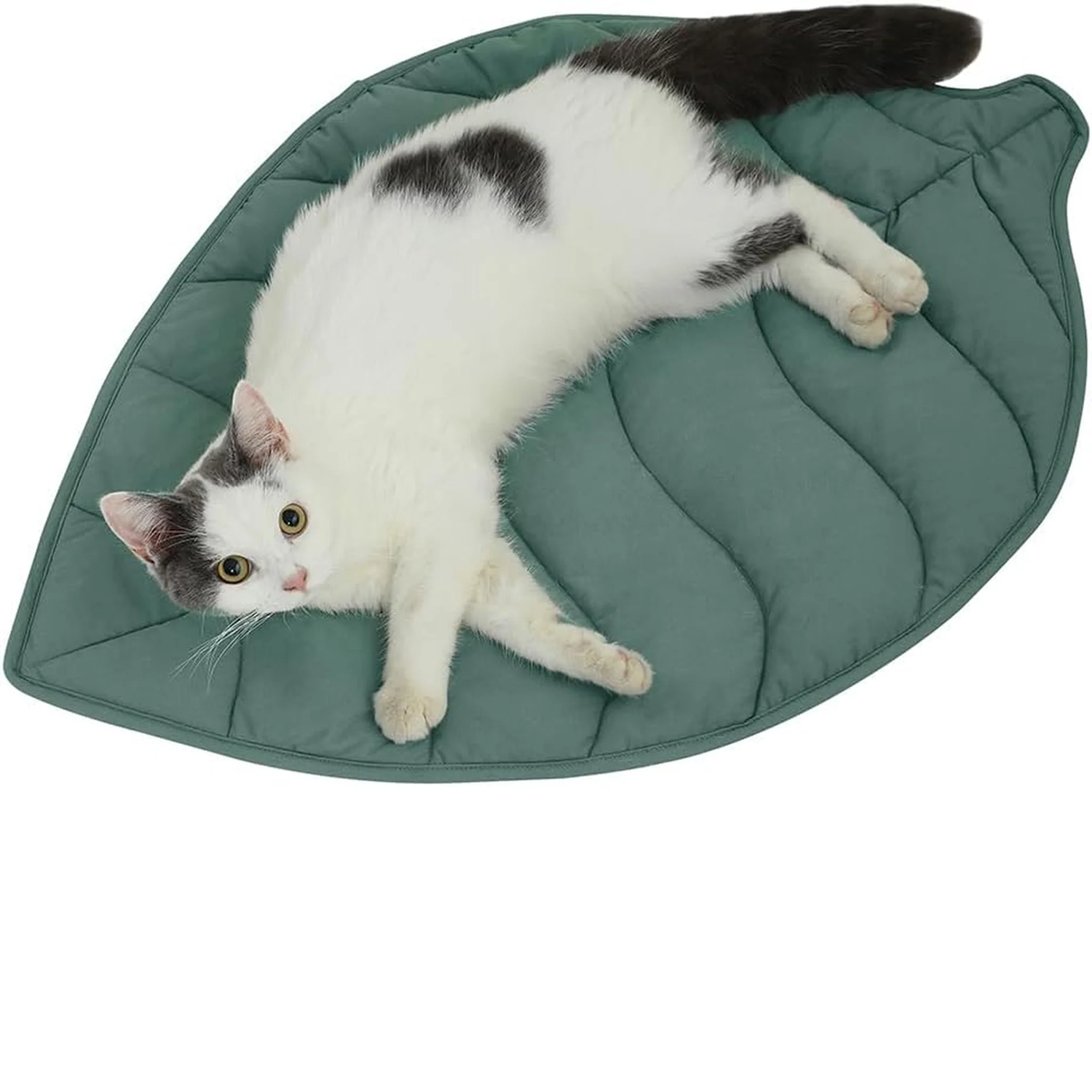 Leaf Shaped Cat Pad, Self Warming Cat Mat(30 x 20 Inch)