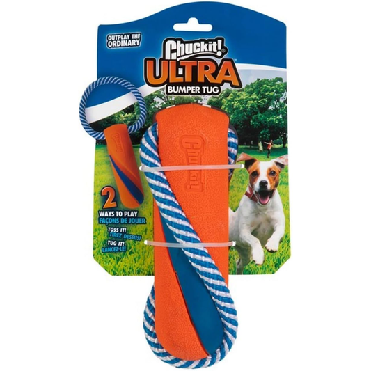 Chuckit! Ultra Bumper Tug Dog Toy,Orange,