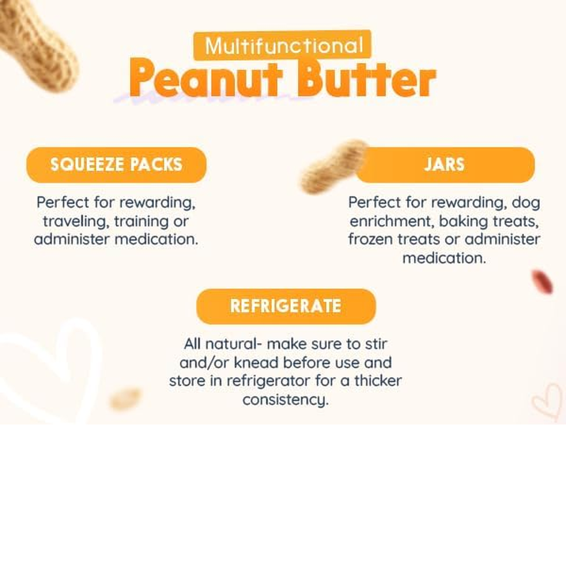 BUDDY BUDDER Bangin Bacon Peanut Butter, 100% Natural, 17Oz, Dog Treat, Pill Pocket, Made in USA