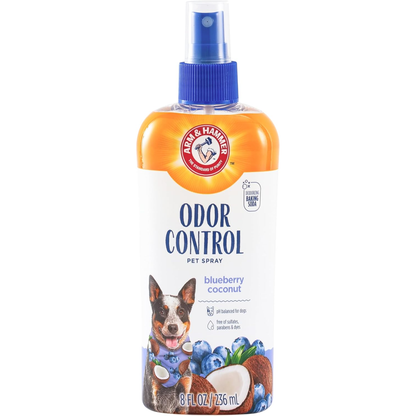 Arm & Hammer for Pets Super Deodorizing Dog Spray with Baking Soda for Odor Control, Freshens Coat between Baths, Ph Balanced Formula for Dogs, 8 Fl Oz