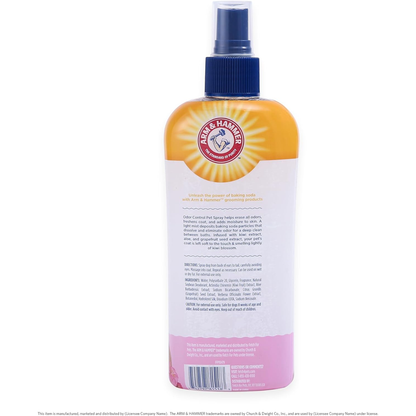 Arm & Hammer for Pets Super Deodorizing Dog Spray with Baking Soda for Odor Control, Freshens Coat between Baths, Ph Balanced Formula for Dogs, 8 Fl Oz