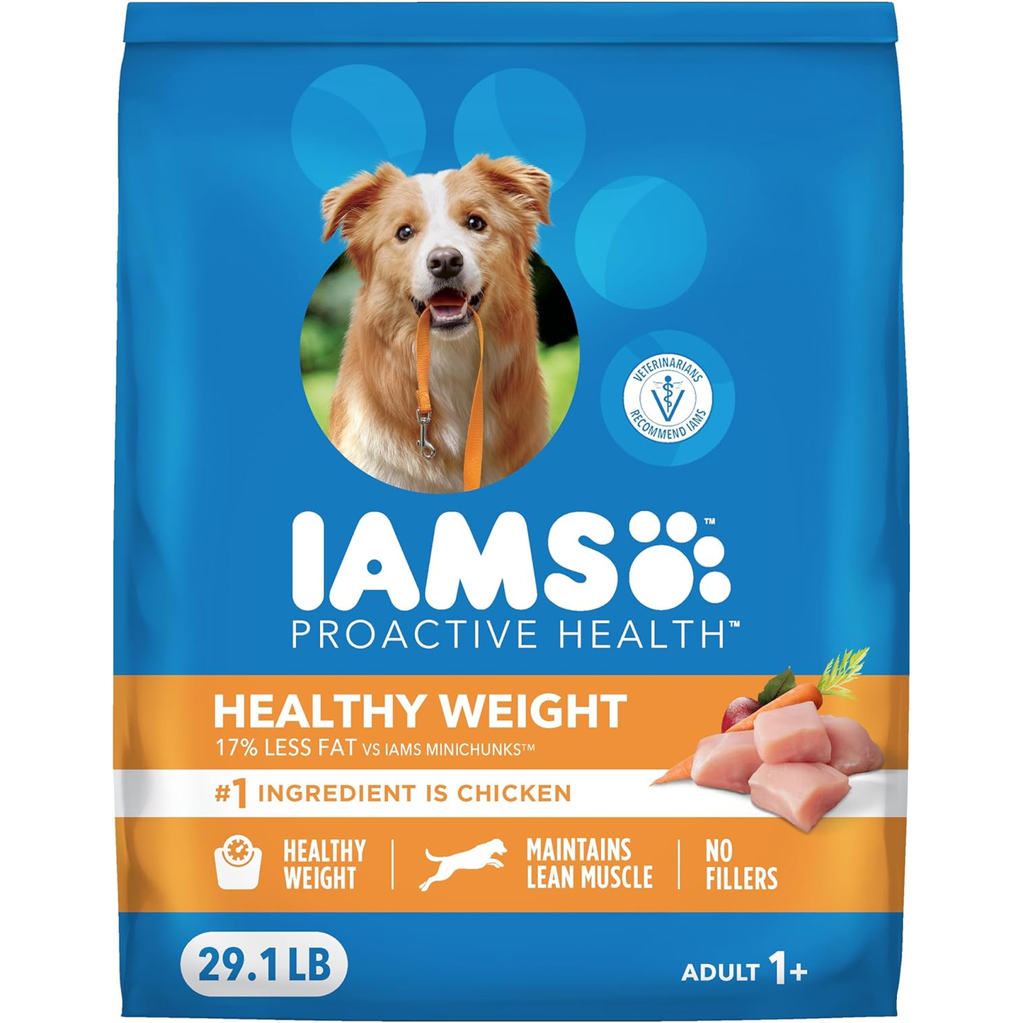 IAMS Proactive Health Healthy Weight Control Adult Dry Dog Food with Real Chicken