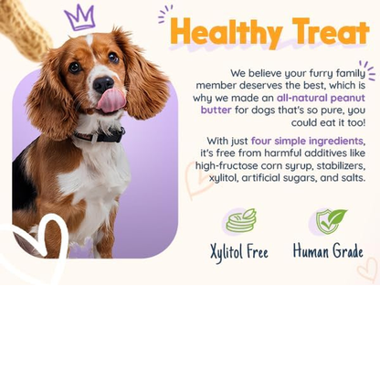 BUDDY BUDDER Bangin Bacon Peanut Butter, 100% Natural, 17Oz, Dog Treat, Pill Pocket, Made in USA