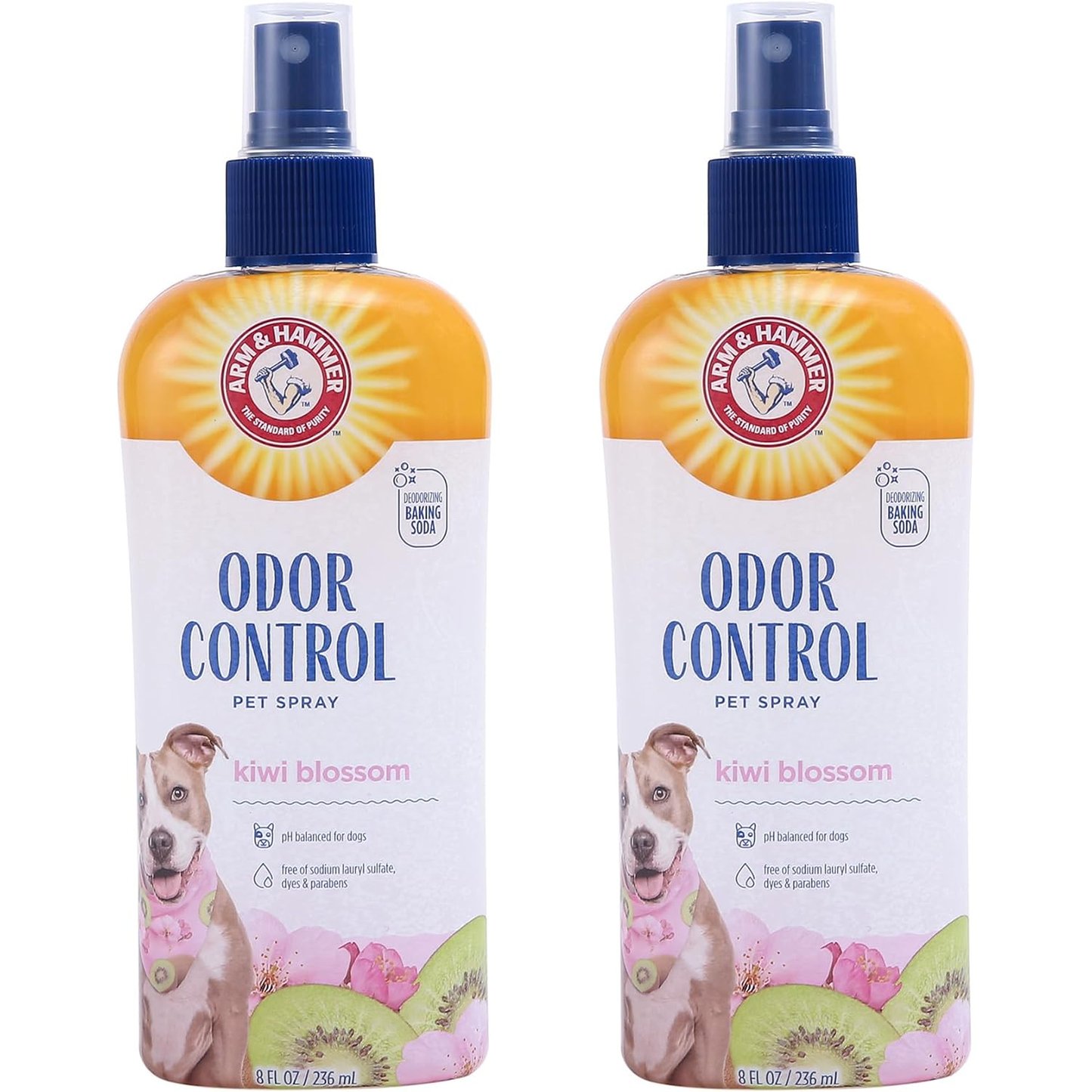 Arm & Hammer for Pets Super Deodorizing Dog Spray with Baking Soda for Odor Control, Freshens Coat between Baths, Ph Balanced Formula for Dogs, 8 Fl Oz