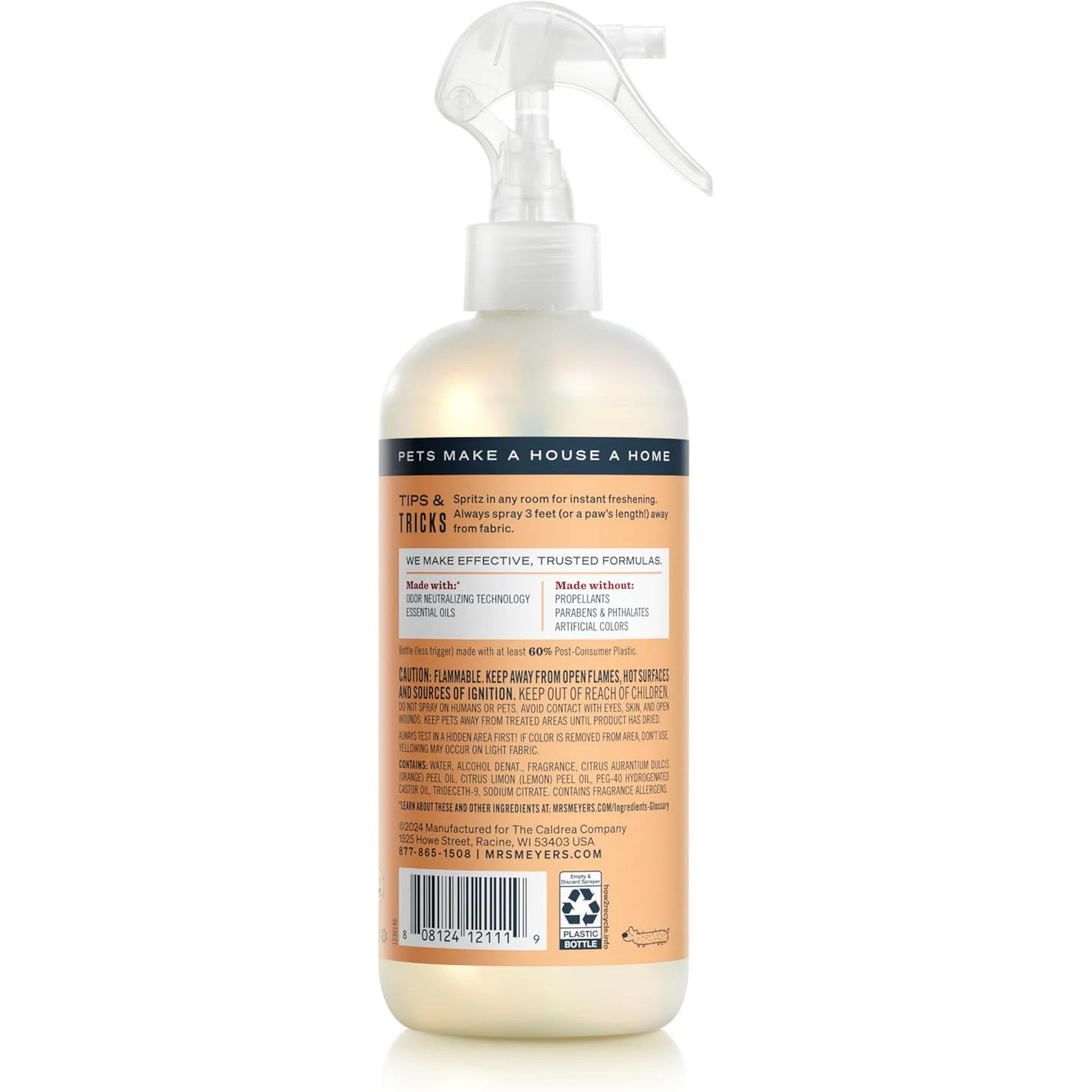 MRS. MEYER'S CLEAN DAY Pet Odor Neutralizer 12Oz