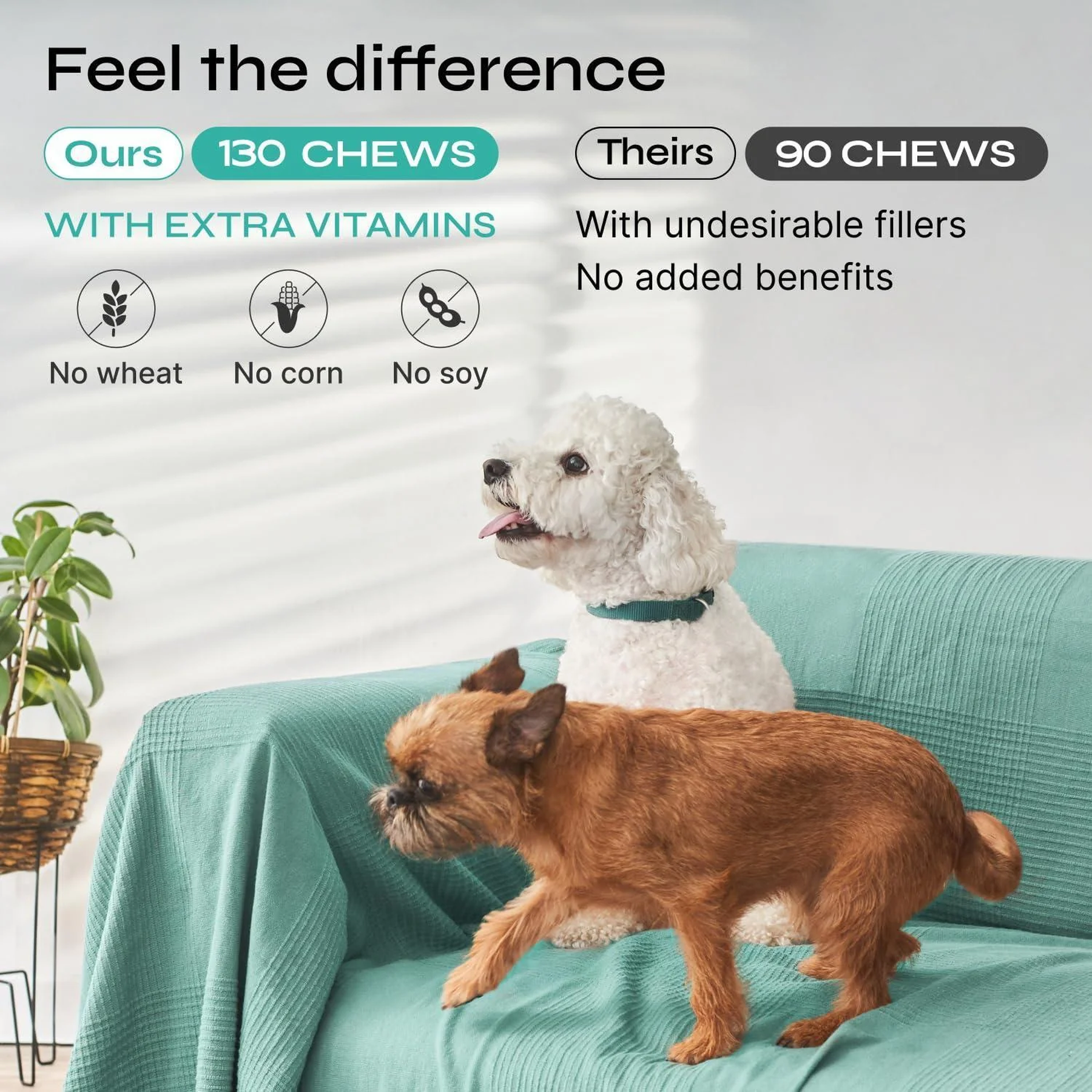 Calming Chews for Dog Anxiety Relief Calming Treats for Dogs Stress Separation