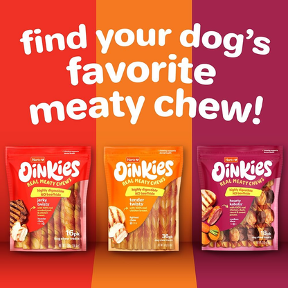 Oinkies Hearty Kabobs Rawhide‑Free Dog Treats