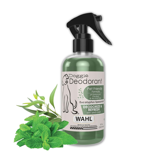 Wahl USA Deodorizing & Refreshing Pet Deodorant for Dogs - Eucalyptus & Spearmint Scent to Refresh the Skin and Coat 