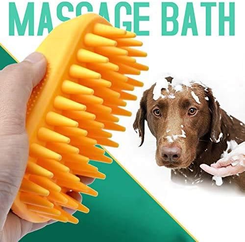 Silicone Shampoo Brush for Long & Short Hair Pets