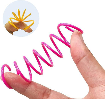 Cat Toys for Indoor Cats, 34 Packs Interactive Cat Toy Set with Colorful Springs Toys, Mouse Toy, Catnip Ropes, Balls, Bells, and Sisal Ball 