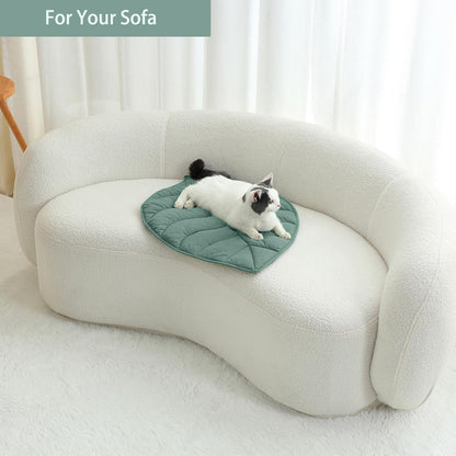 Leaf Shaped Cat Pad, Self Warming Cat Mat(30 x 20 Inch)