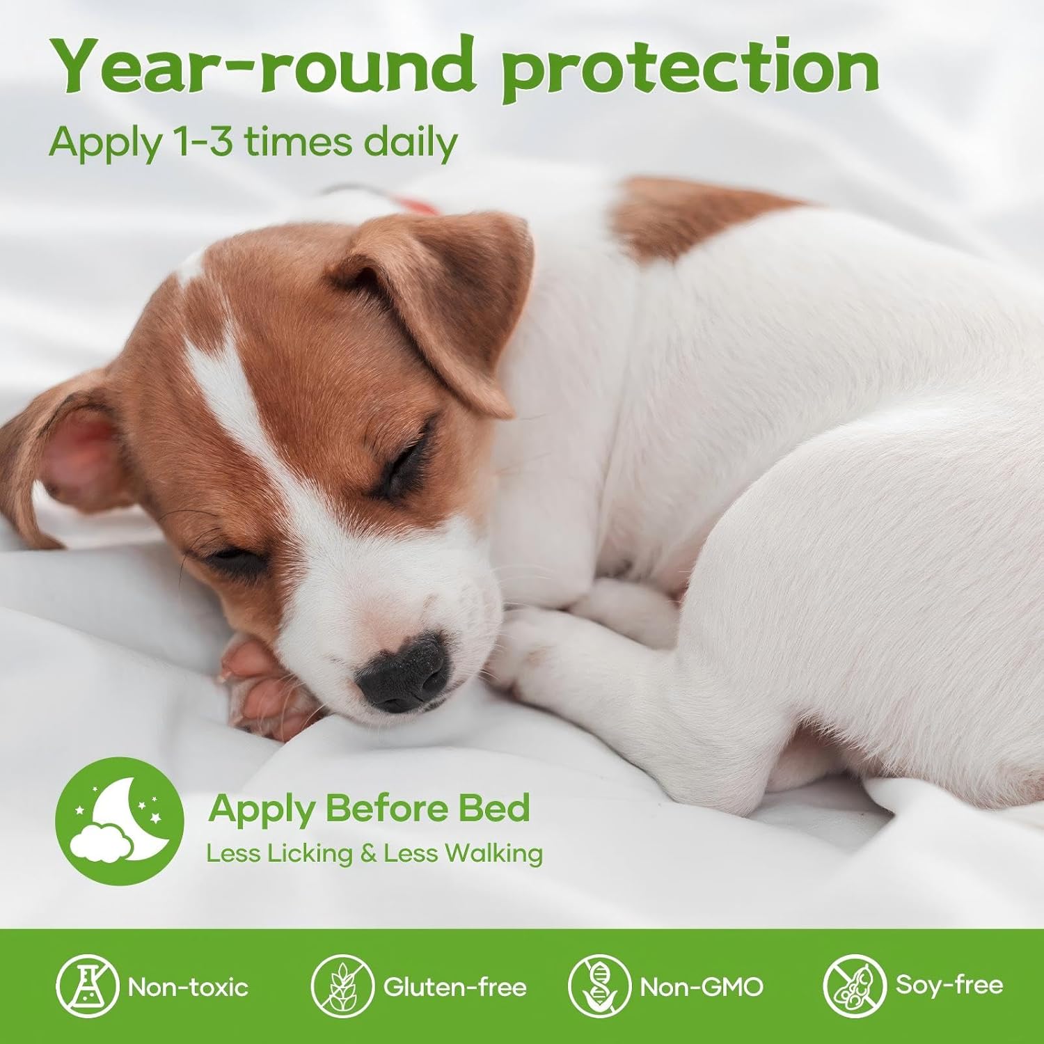 Dog Paw Balm & Nose Balm, Lick-Safe | All-Natural Moisturizer with Organic Coconut Oil | Quickly Nourishes and Repairs Dry, Cracked Paws (2.0Oz)