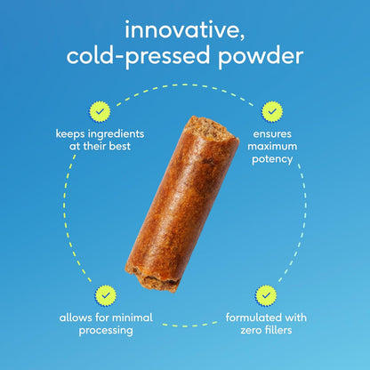 Gutwell Power Poop - Digestive Enzymes & Fiber for Dogs - Dog Fiber Supplements Help with Diarrhea Relief, Upset Stomach, Pet Gas & Gut Health with Targeted Triple-Biotic Blend & M-Fiber - 60 Scoops