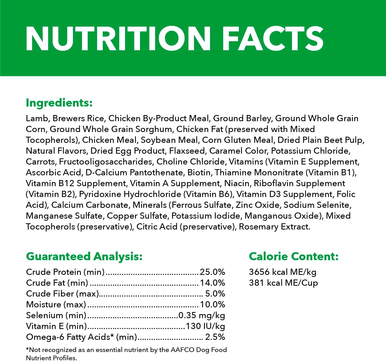 Proactive Health Minichunks Adult Dry Dog Food with Lamb & Rice, 15 Lb. Bag