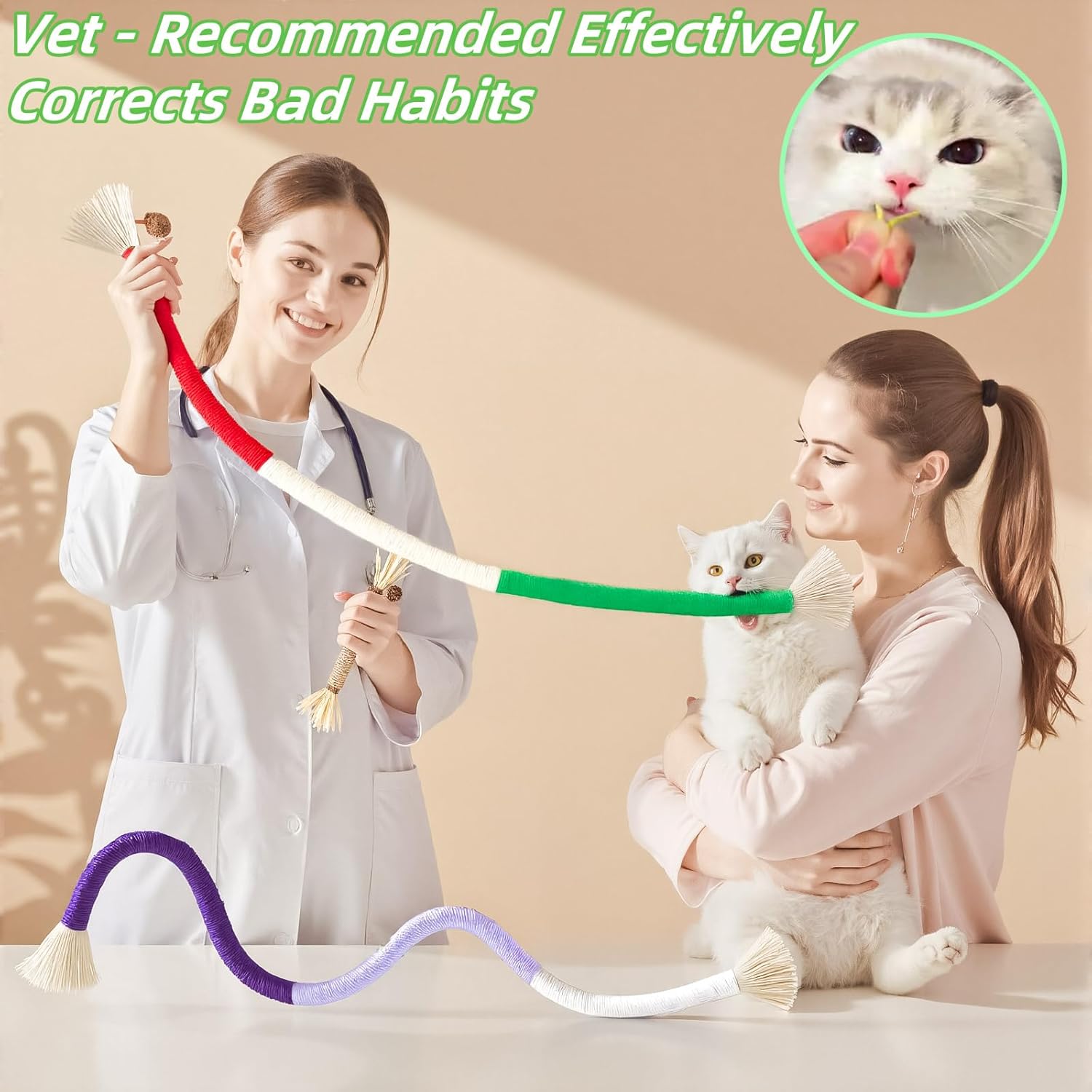 Cat Toys 12Pcs Catnip Toys for Indoor Cats, Silvervine Chew For Cleaning Teeth, Dental Stick Treat 