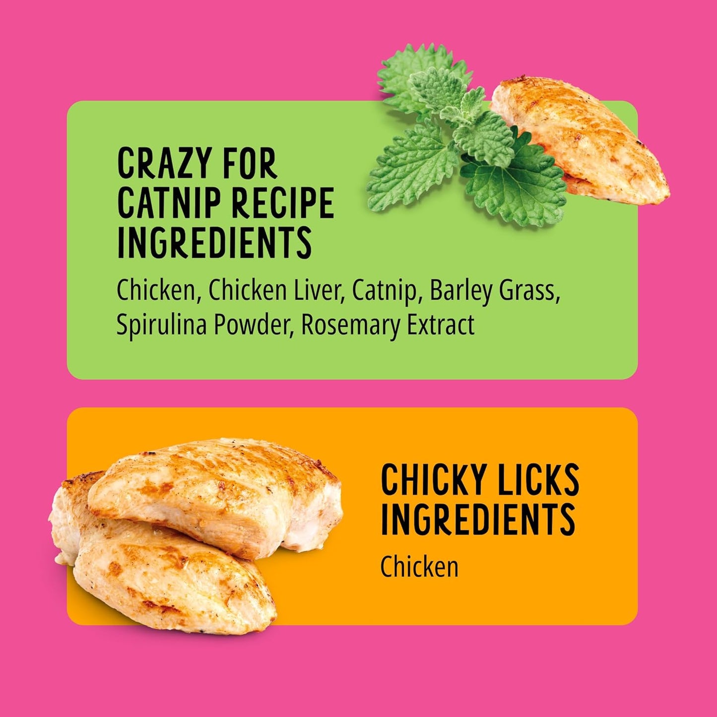 Bonkers Purrpops Freeze Dried Chicken & Catnip Flavor Lollipop Cat Treats, Healthy Single Ingredient Treats, Training Treats or Food Topper, for All Breeds and Ages, Value Pack (32 Pieces)
