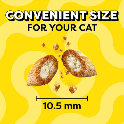 Temptations Cat Treats, Classic Crunchy and Soft Cat Treats, Catnip Fever Flavor, Catnip Treats, 16 Oz. Tub