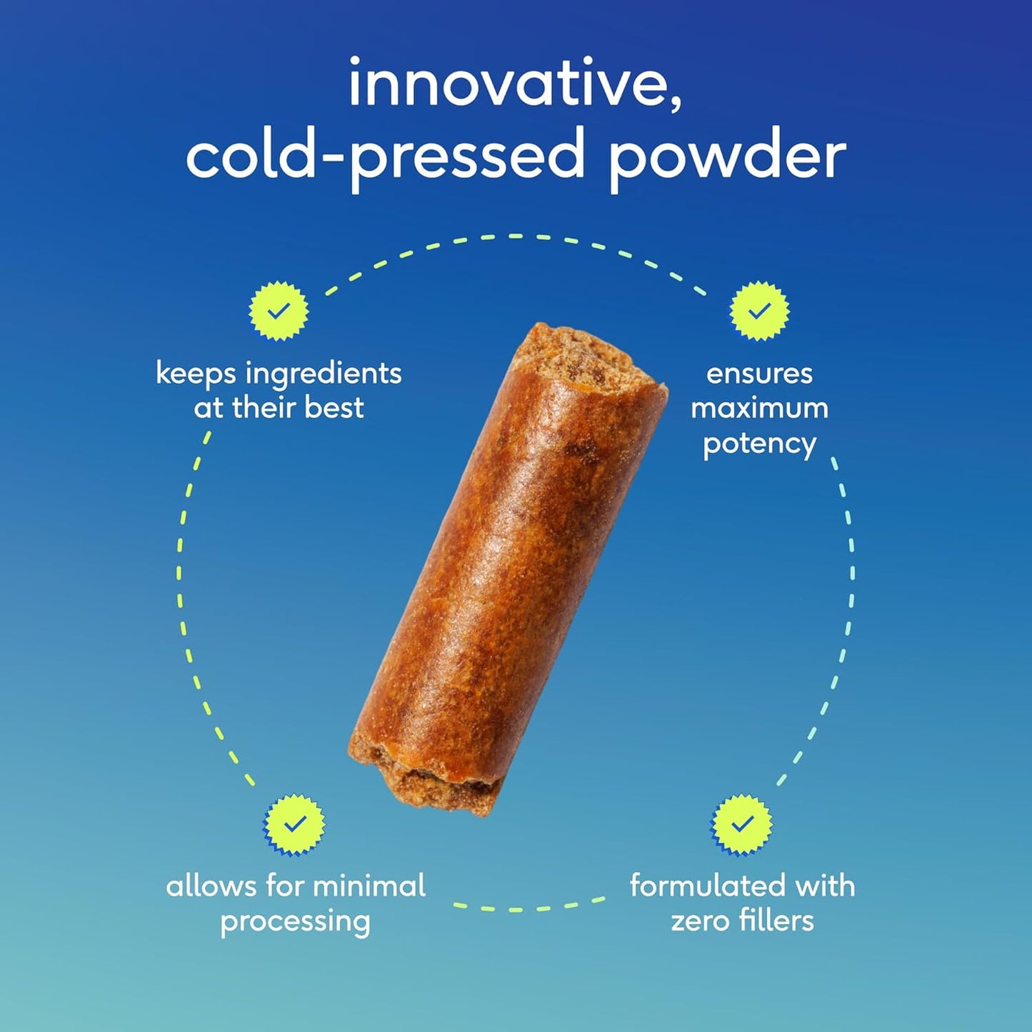 Gutwell Clean Breath - Dog Breath Freshener & Dog Dental Powder - Promotes Fresh Breath with Targeted Triple-Biotic Dental Care Blend - 60 Scoops