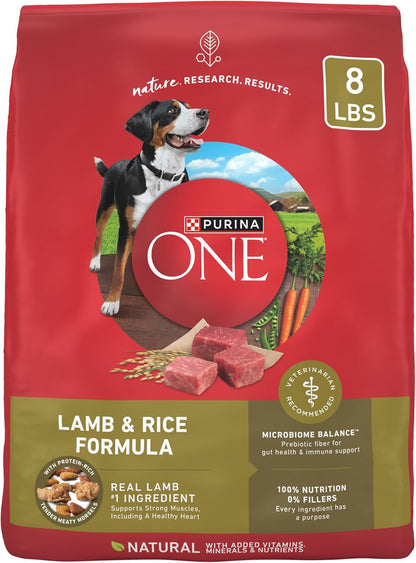 Purina ONE Dry Dog Food Lamb and Rice Formula 