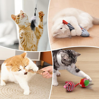 Cat Toys Variety Pack for Kitty 20 Pieces
