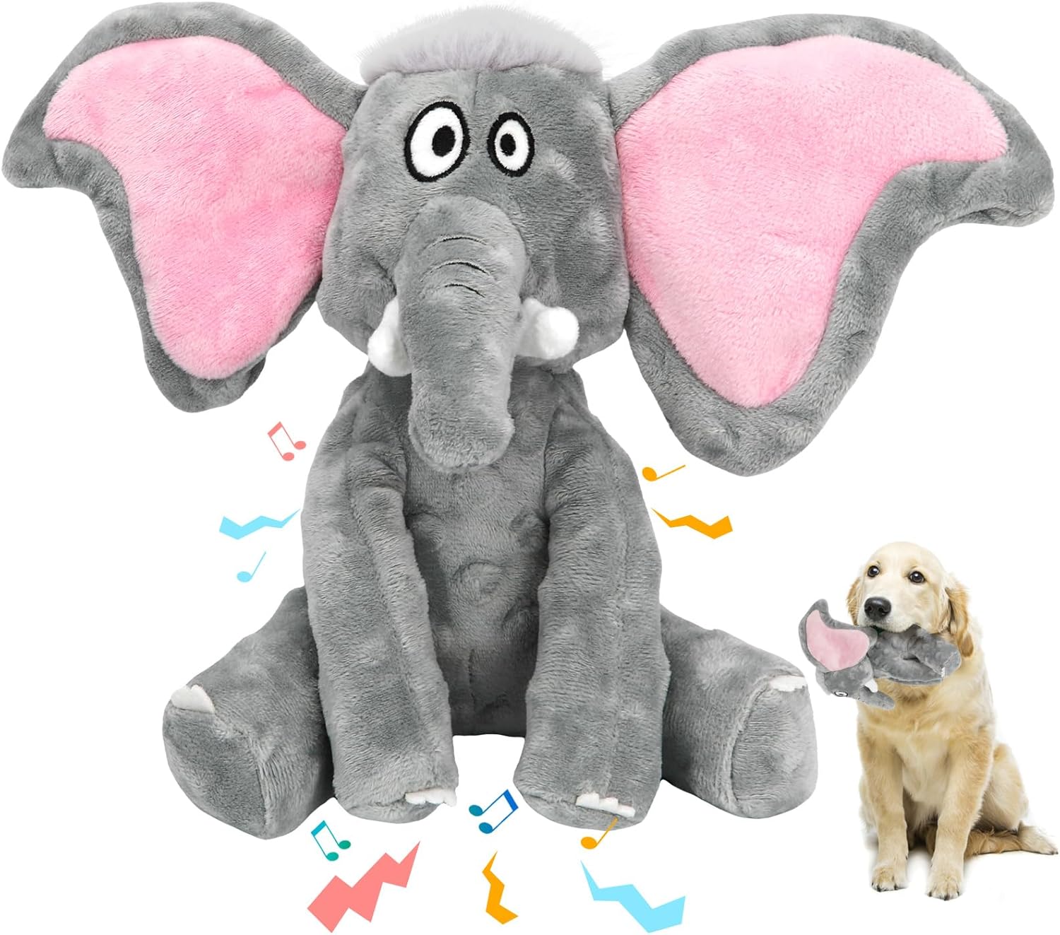 Interactive Dog Puzzle Toy | Squeak & Snuffle Training for Small, Medium & Large Dogs
