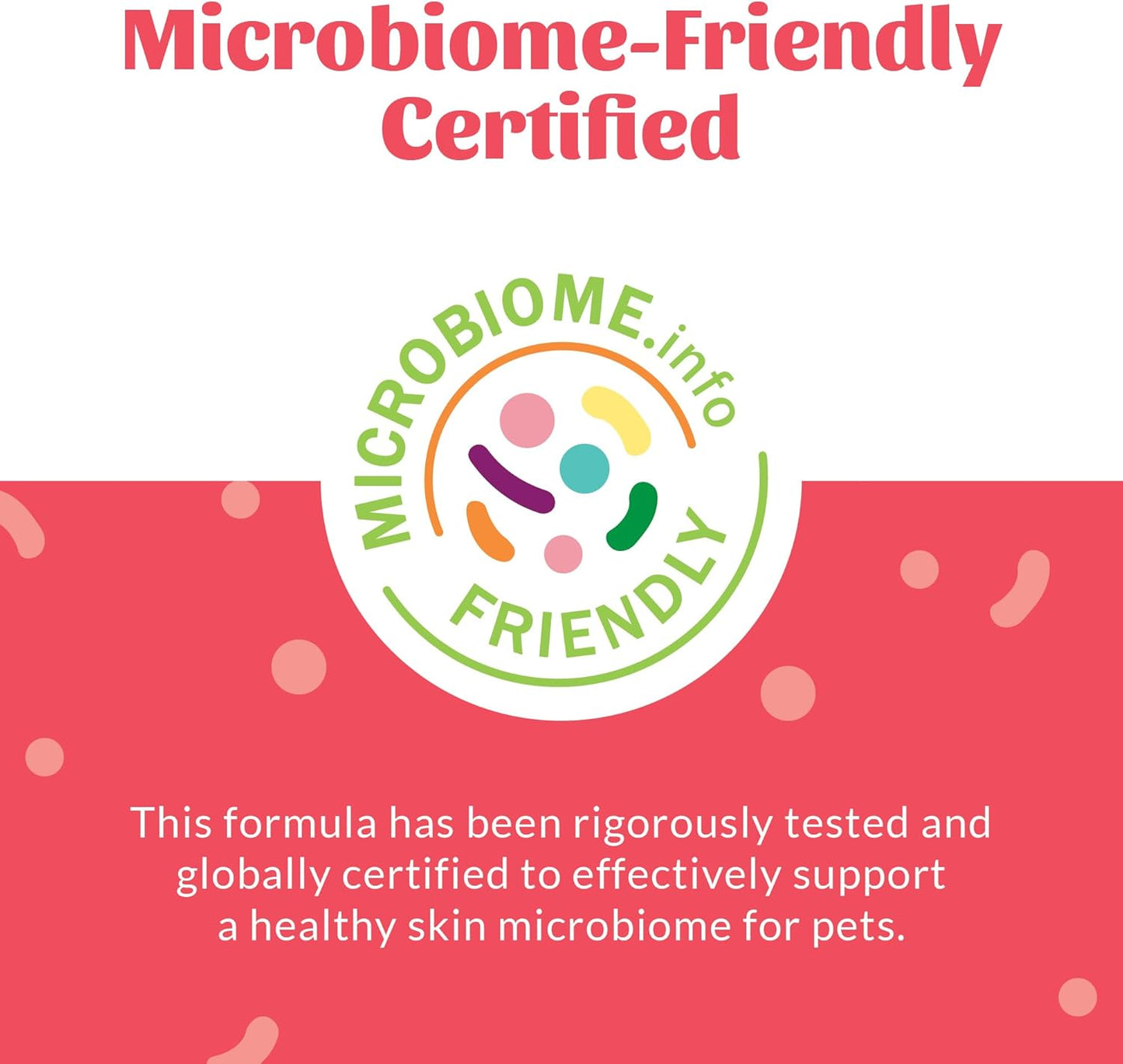 Probiotic Pet Deodorizer Spray- Hydrating Daily-Use with Avocado Oil & Omega-3S, Microbiome Friendly Certiified, Paraben & Sulfate-Free, 97% Natural, 8Oz, Sunkissed Coconut