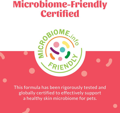 Probiotic Pet Deodorizer Spray- Hydrating Daily-Use with Avocado Oil & Omega-3S, Microbiome Friendly Certiified, Paraben & Sulfate-Free, 97% Natural, 8Oz, Sunkissed Coconut