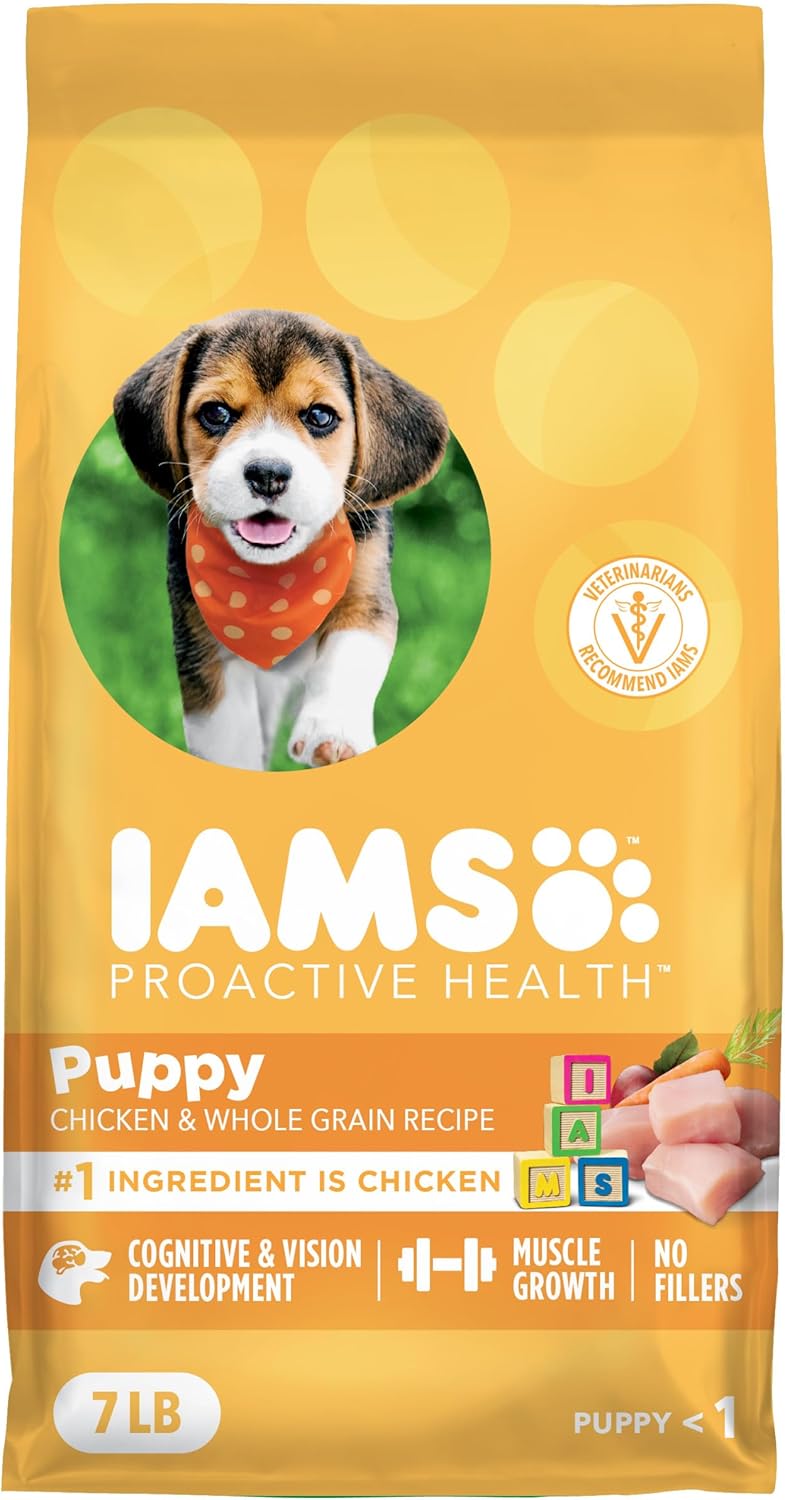 IAMS Proactive Health Puppy Food with Real Chicken