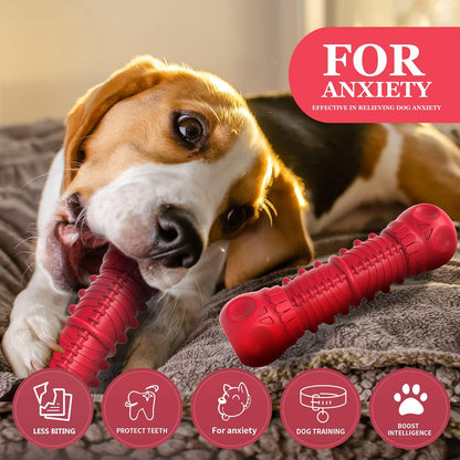 Dog Squeaky Toy for Aggressive Chewers, Durable Chew Toy for Large Medium Breed Dogs