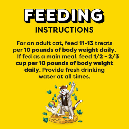 Temptations Cat Treats, Classic Crunchy and Soft Cat Treats, Catnip Fever Flavor, Catnip Treats, 16 Oz. Tub