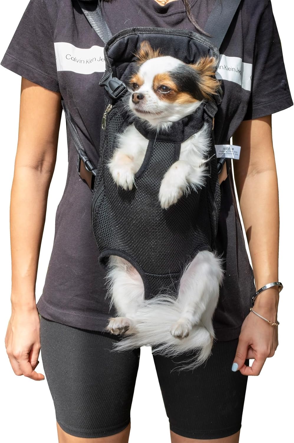 - Pet Carrier Backpack, Weighing up to 12 Lbs, Adjustable Dog Carrier Backpacks, Dog Backpack Carrier for Small Dogs, Dog Front Carrier