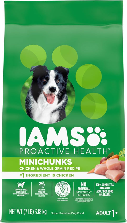 Proactive Health Minichunks Adult Dry Dog Food with Real Chicken, 7 Lb. Bag