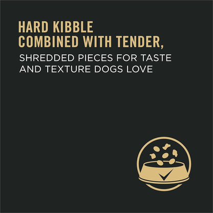 High Protein Dog Food with Probiotics for Dogs, Shredded Blend Salmon & Rice Formula - 17 Lb. Bag