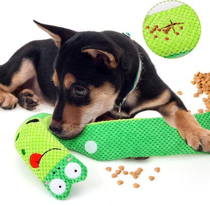 Interactive Dog Puzzle Toy | Squeak & Snuffle Training for Small, Medium & Large Dogs