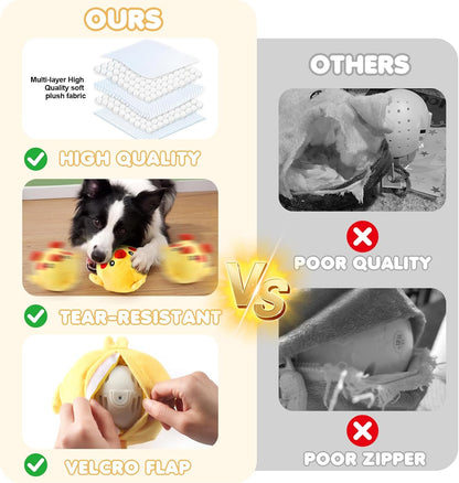 Interactive Dog Toys, 2025 Lnteractive Dog Toys Moving Dog Toy Rechargeable Active Moving Pet Plush Toy Keep Pets Busy, Puppy Toys Talking Jumping Music Ball for Small Medium Large Breed