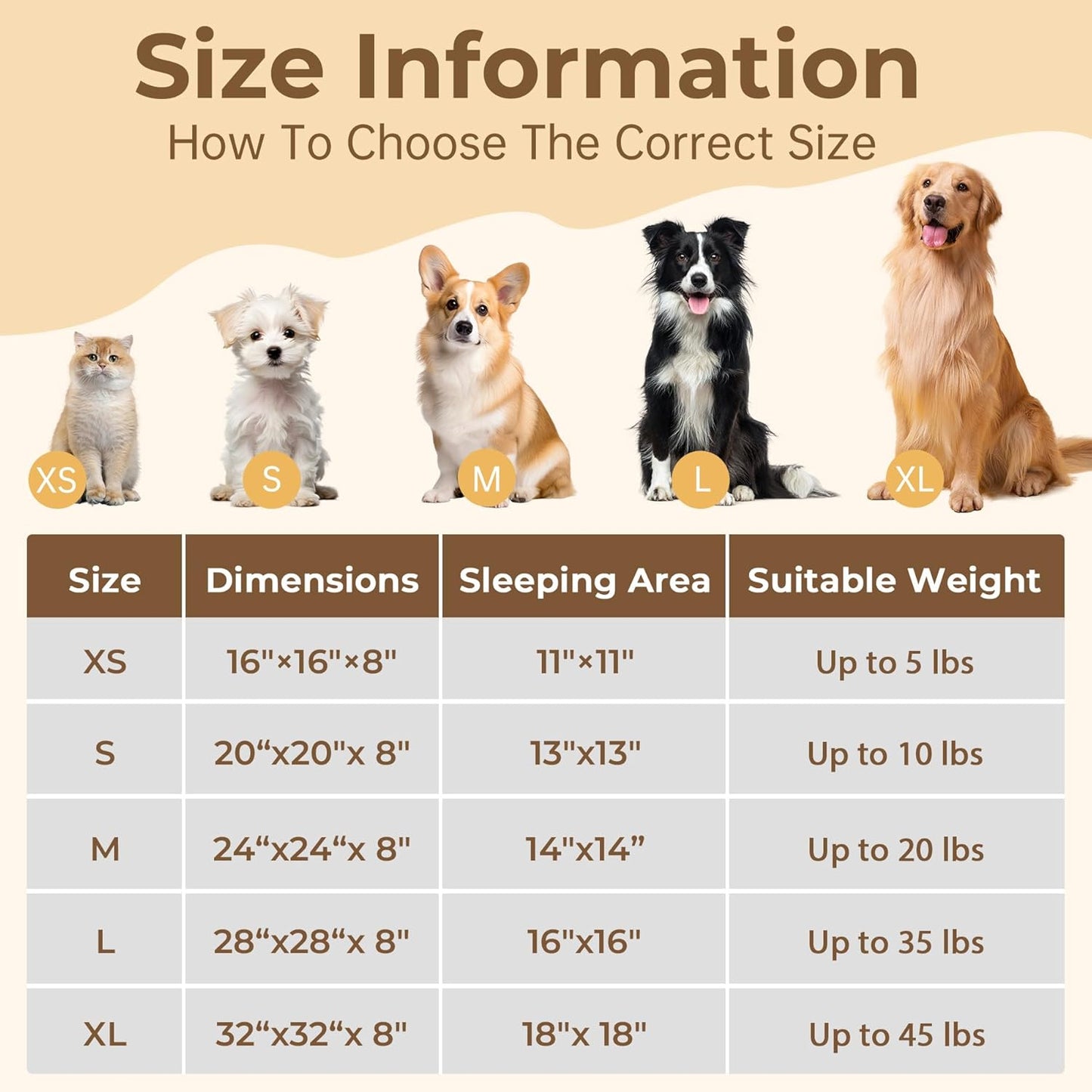 Calming Anti-Anxiety Donuts Dog and Cat Bed, round Fluffy Soft Washable Small Medium Pet Bed for Puppy and Kitten, Cuddler Warming Comfortable Cushion, Luxury Anti-Slip Waterproof Base 20In Gray