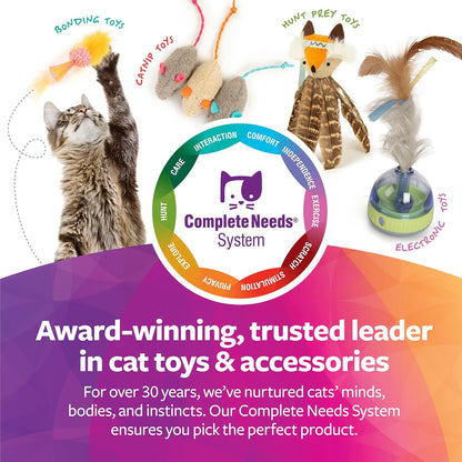 Smartykat Leggy Llama Catnip Crinkly Plush Kicker Cat Toy, Soft Floppy Body for Wrestling & Bunny Kicks for Cats & Kittens