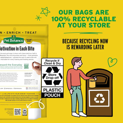 20 Oz. Pouch Training Reward Soft & Chewy, Chicken Flavor, with 500 Treats per Bag, the Choice of Top Trainers